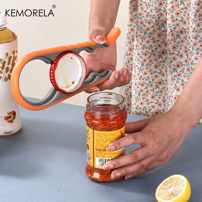 Kitchen Gadgets Jar Openers - فتاحة برطمانات سهلة الاستخدام 4 في