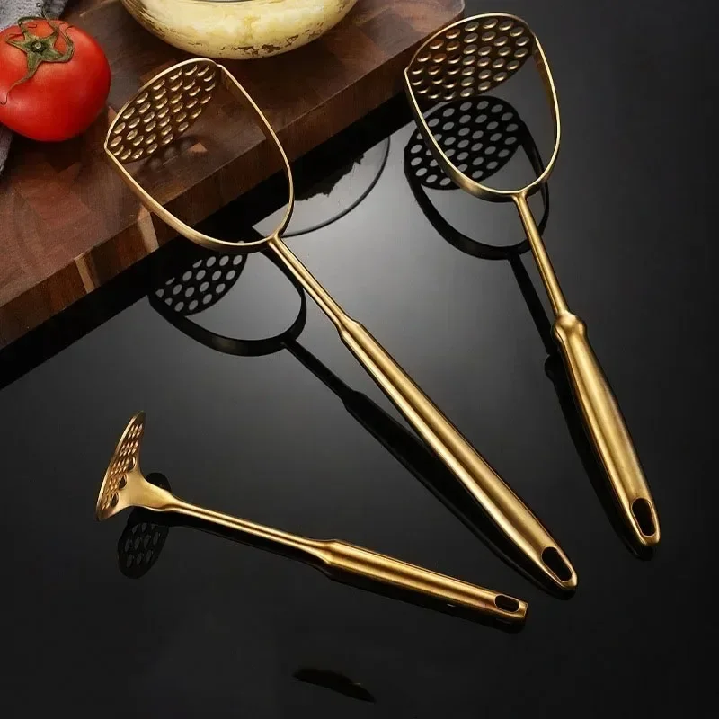 Kitchen Gadgets Hacks - المنزل الفولاذ المقاوم للصدأ البطاطس مهروسة