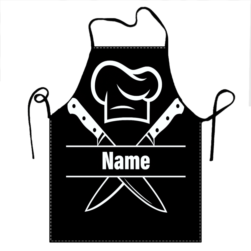 Kitchen Gadgets Name - مريلة الطباخ ذات الاسم المخصص من