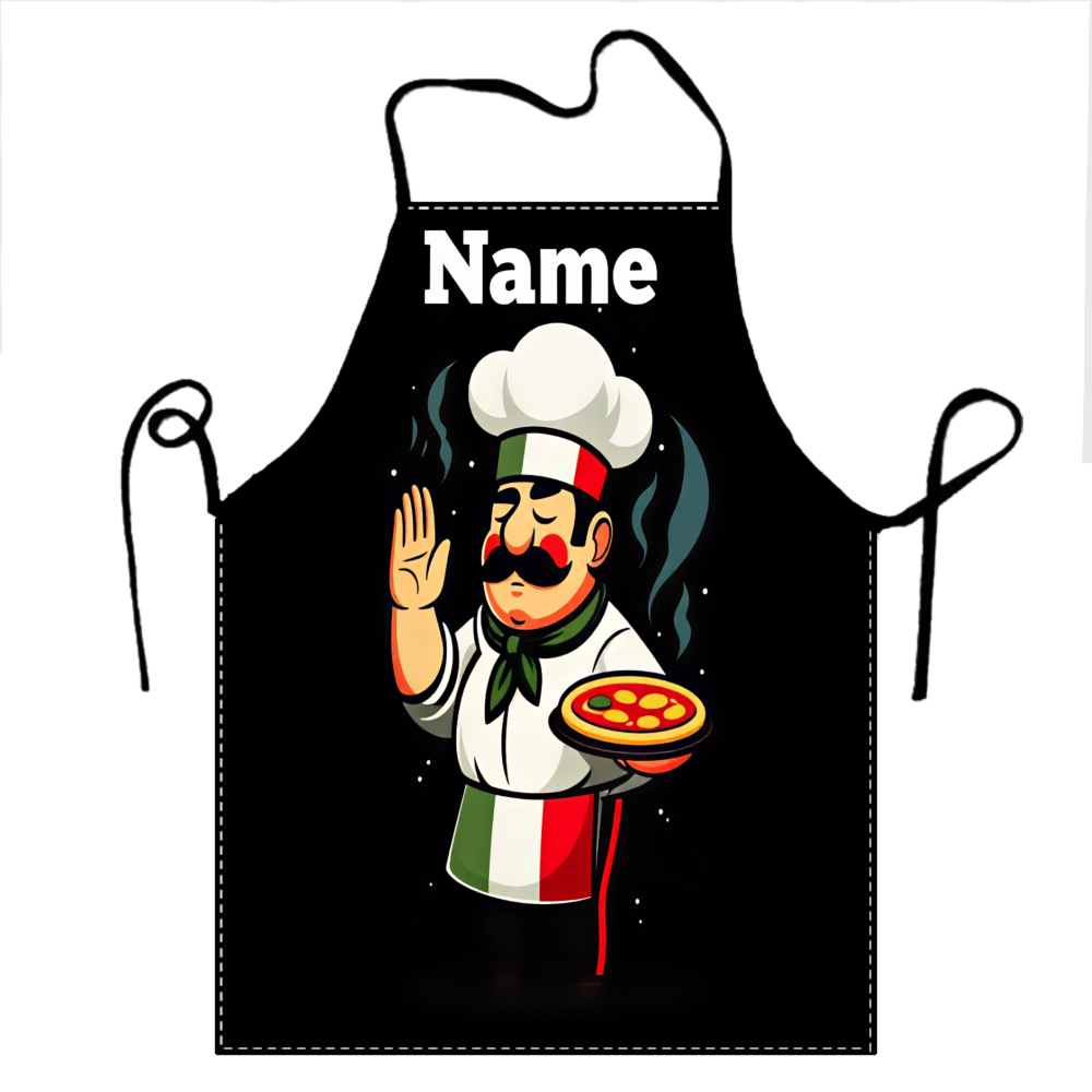 Kitchen Gadgets Name - مريلة طاهي مخصصة مع اسم/نص قابل