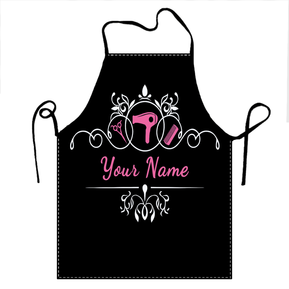 Kitchen Gadgets Name - مريلة صالون الشعر اسم شخصي أو