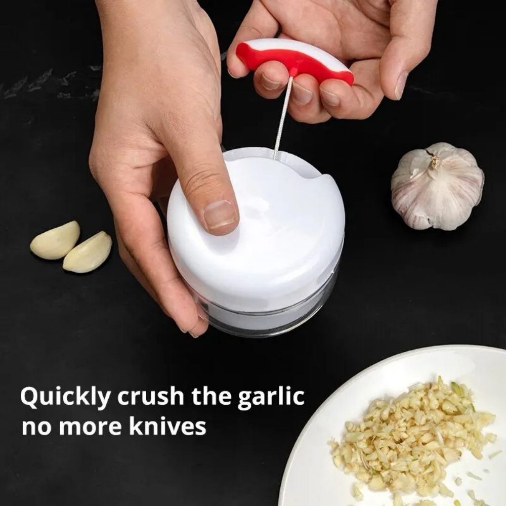 Kitchen Gadgets Blender - هراسة ثوم يدوية متعددة الوظائف للمطبخ،