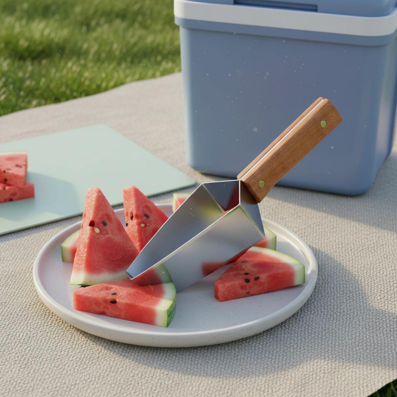 قطاعة بطيخ متعددة الوظائف على  - مراجعة Watermelon Slicer Cutter وسعره