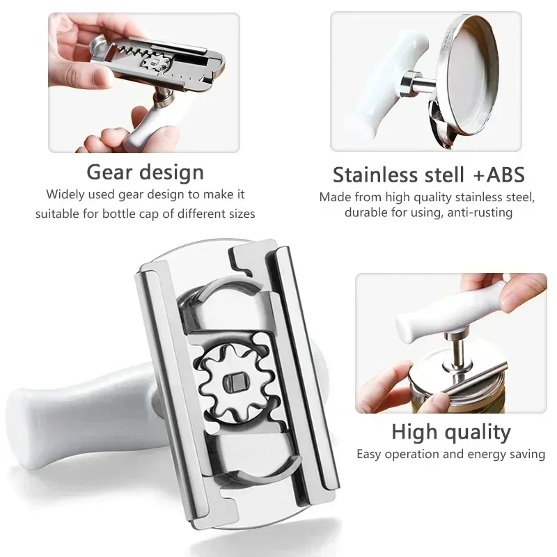 متعددة الوظائف غطاء زجاجة فتاح - مراجعة Kitchen Gadgets Jar Openers وسعره