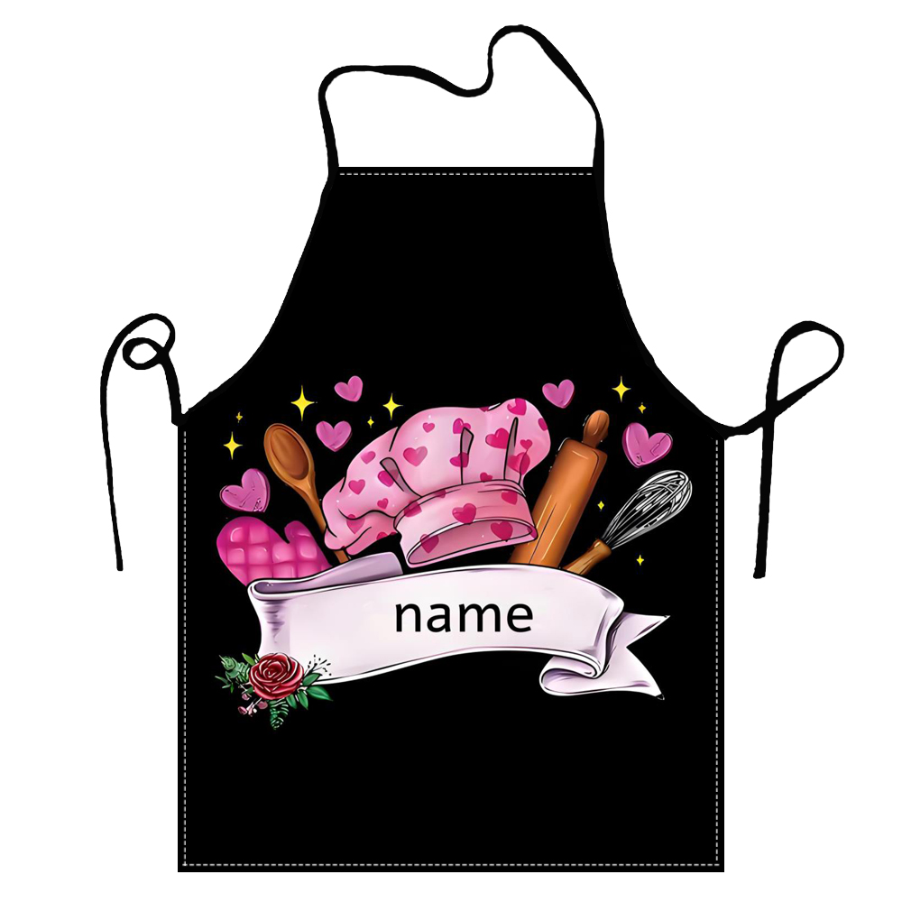 مخصص اسم النص شخصية المئزر الو - مراجعة Kitchen Gadgets Name وسعره