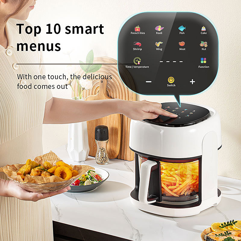 مقلاة هوائية ذكية خالية من الز - مراجعة Xiaomi Kitchen Gadgets وسعره