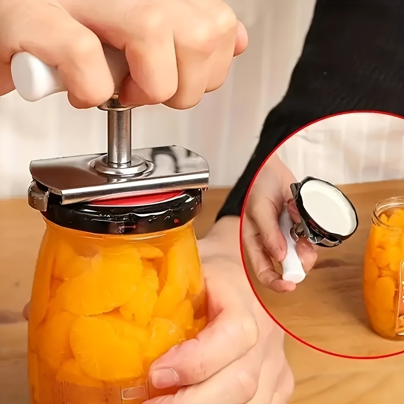 فتاحة جرة يدوية من الفولاذ الم - مراجعة Kitchen Gadgets Jar Openers وسعره