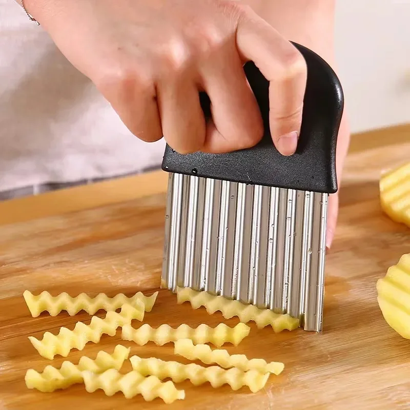 قطاعة رقائق البطاطس من الفولاذ - مراجعة Kitchen Gadgets Dropshipping وسعره