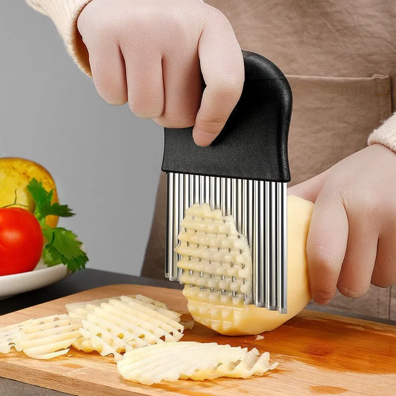 قطاعة رقائق البطاطس من الفولاذ - مراجعة Kitchen Gadgets Dropshipping وسعره
