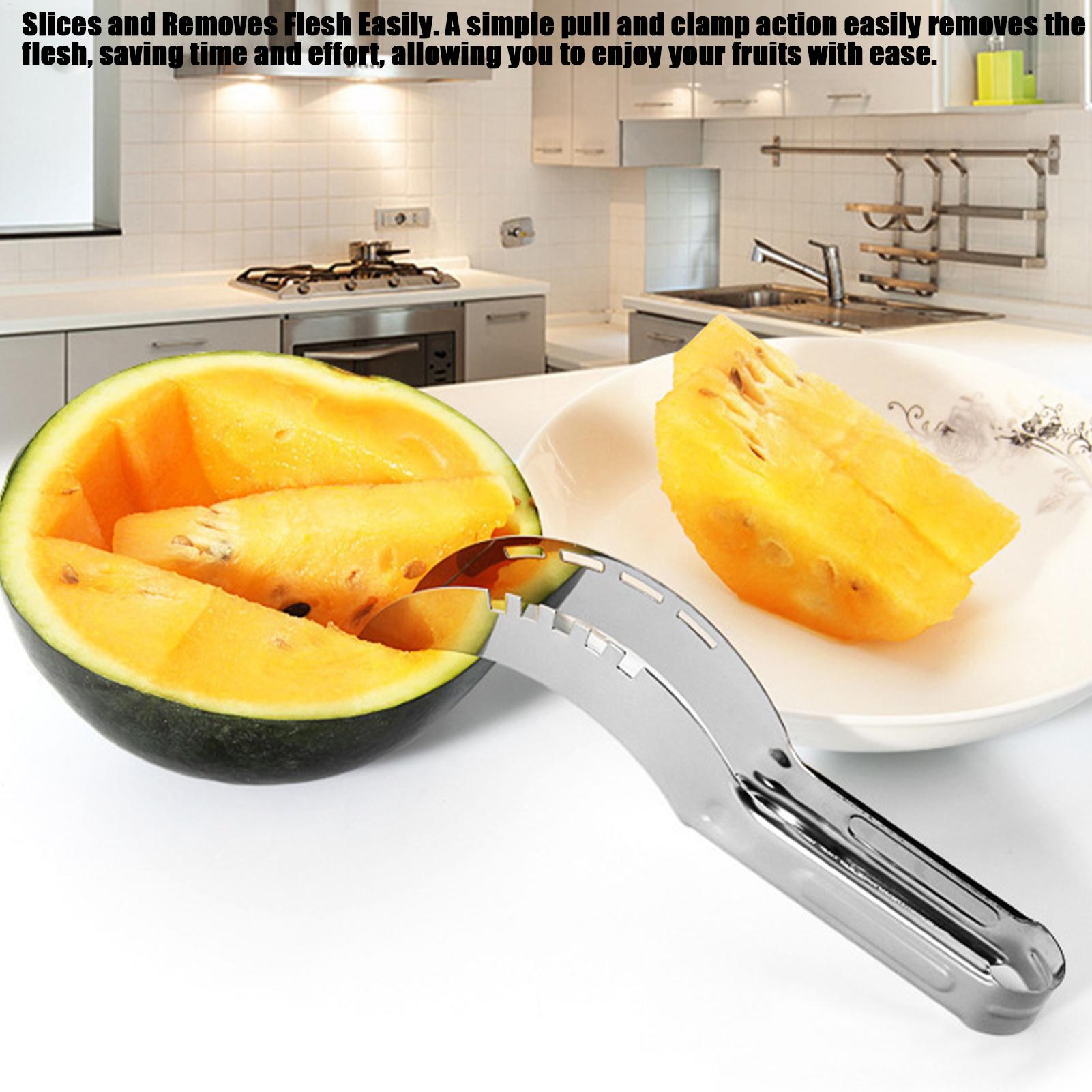 قطاعة البطيخ بتصميم مريح ومضاد - مراجعة Watermelon Slicer Cutter وسعره