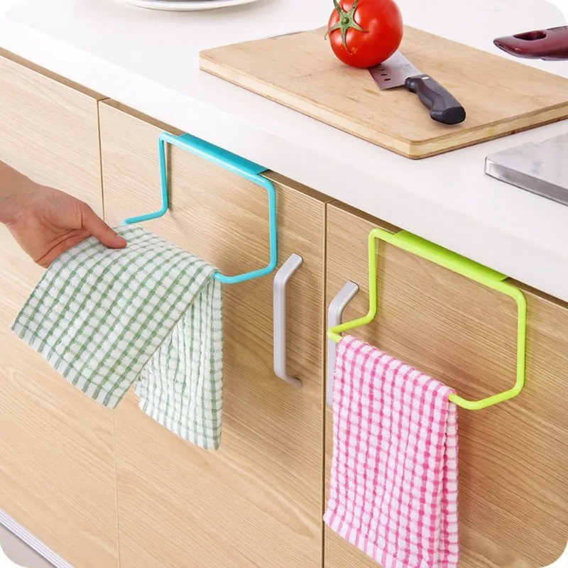 1 قطعة حامل معلق من البلاستيك  - مراجعة Kitchen Gadgets Cabinet وسعره