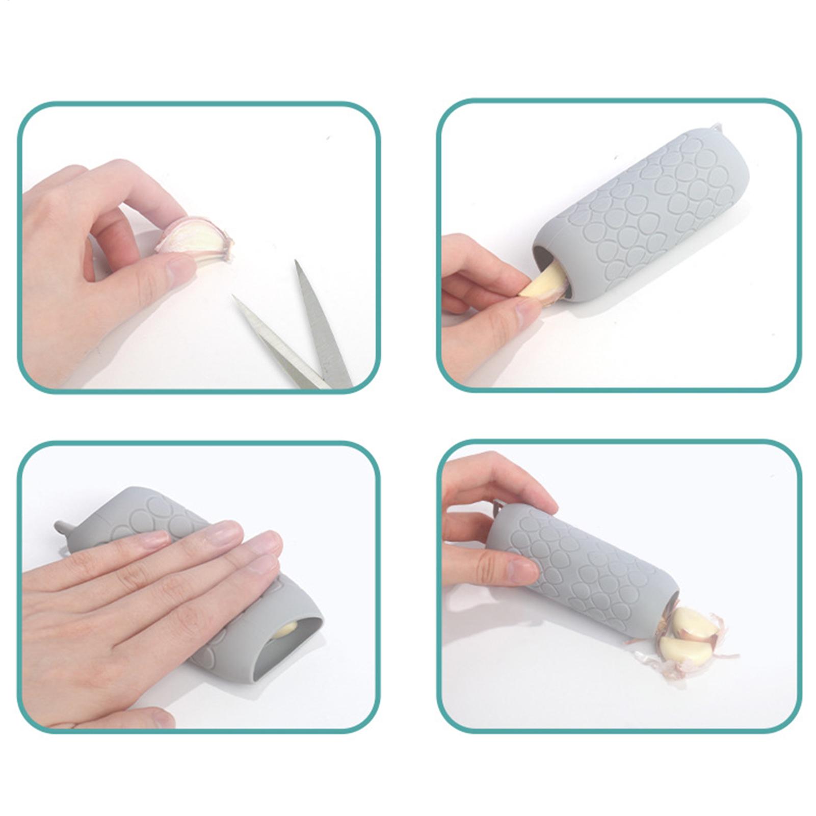 أداة تقشير الثوم السيليكونية س - مراجعة Kitchen Gadgets Dropshipping وسعره