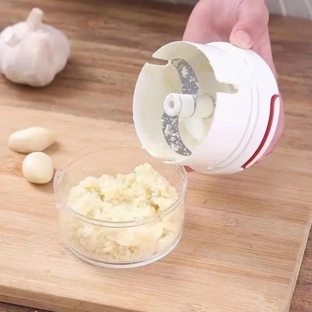 هراسة ثوم يدوية متعددة الوظائف - مراجعة Kitchen Gadgets Blender وسعره